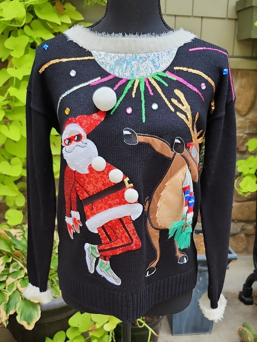 IT'S OUR TIME HOLIDAY "ROCKIN" SWEATER